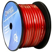 Audiop AUDIOP PW4100RD 4 Gauge 100 ft. Power Wire - Red PW4100RD